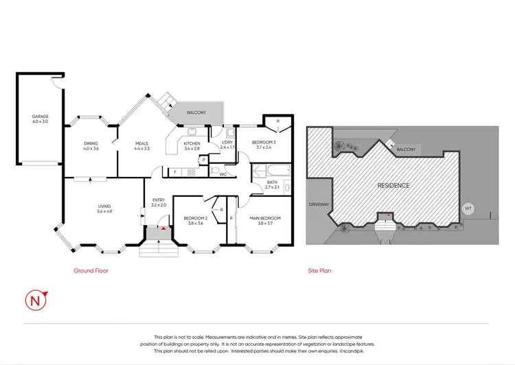 Floorplan of Homely unit listing, 4A Colthur Street, Reservoir VIC 3073