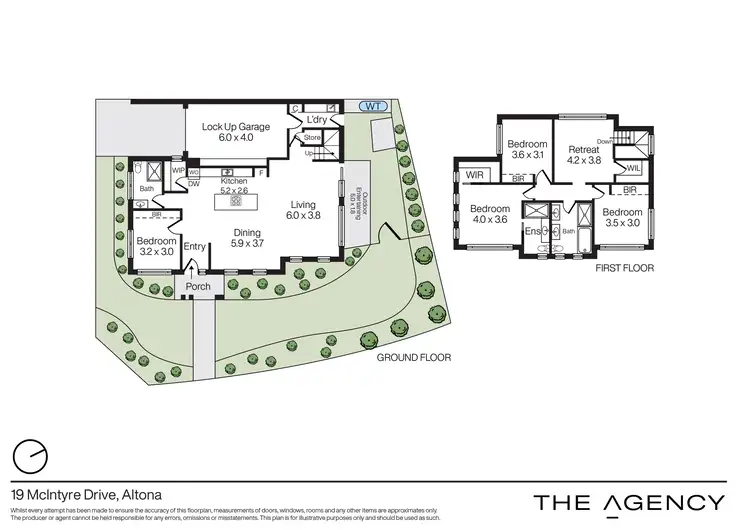 Floorplan of Homely house listing, 19 Mcintyre Drive, Altona VIC 3018