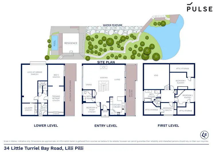 Floorplan of Homely house listing, 34 Little Turriell Bay Road, Lilli Pilli NSW 2229