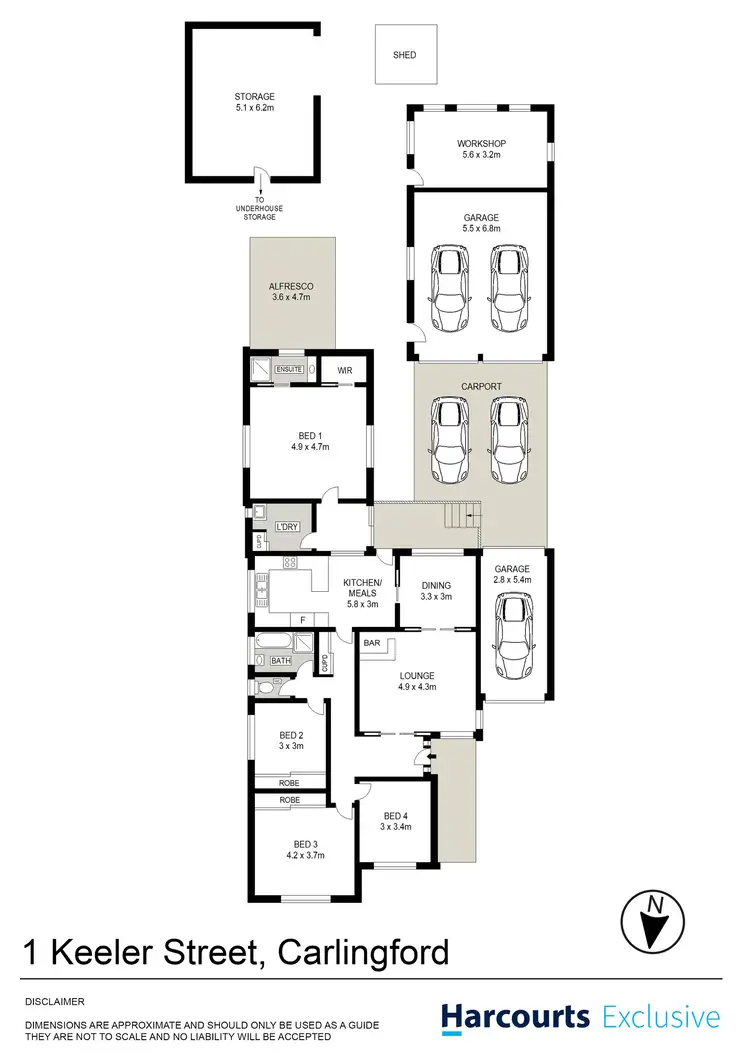 Floorplan of Homely house listing, 1 Keeler Street, Carlingford NSW 2118
