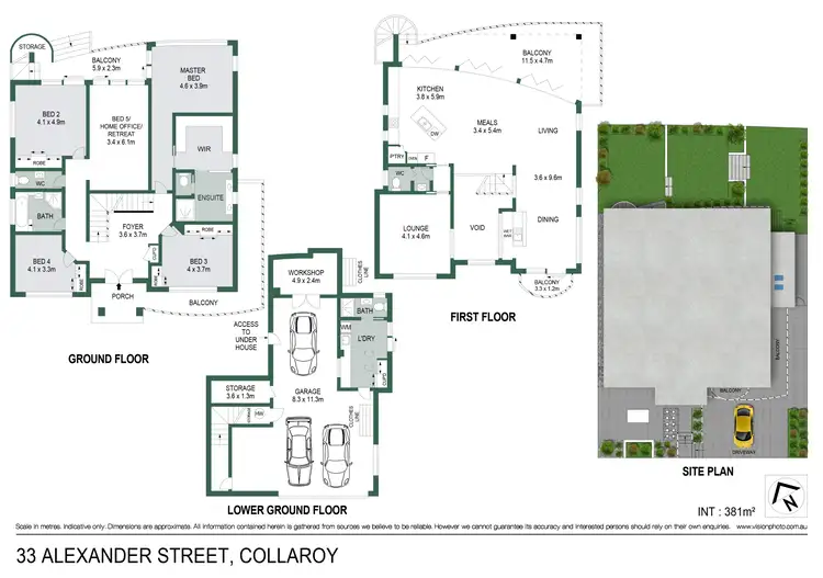 Floorplan of Homely house listing, 33 Alexander Street, Collaroy NSW 2097