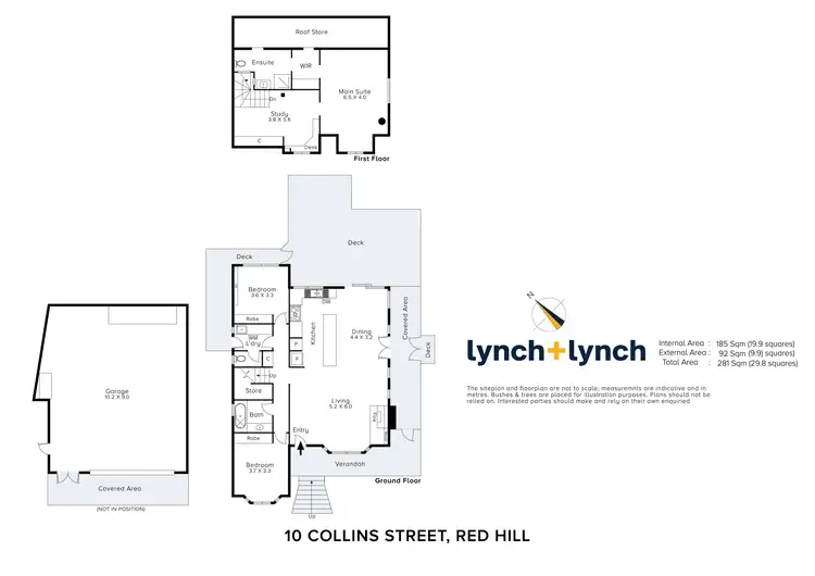Floorplan of Homely house listing, 10 Collins Street, Red Hill VIC 3937