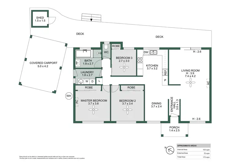 Floorplan of Homely house listing, 38 Caloola Drive, Springwood QLD 4127