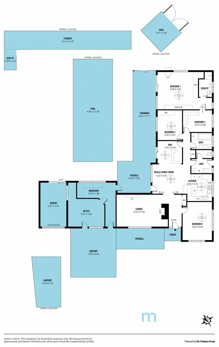 Floorplan of Homely house listing, 2 Woodlark Grove, Glenalta SA 5052