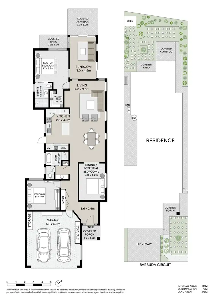 Floorplan of Homely house listing, 20 Barbuda Circuit, Kawana Island QLD 4575