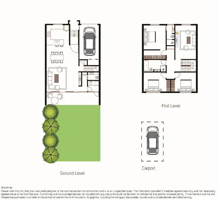Floorplan of Homely townhouse listing, 31/45 Stone Mason Drive, Norwest NSW 2153