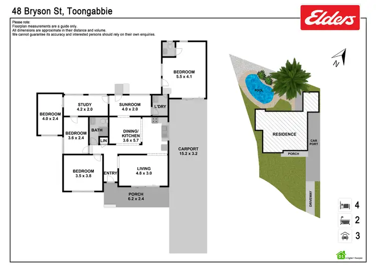 Floorplan of Homely house listing, 48 Bryson Street, Toongabbie NSW 2146