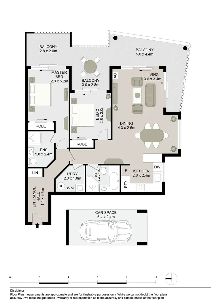 Floorplan of Homely apartment listing, 407/19-21 Good Street, Parramatta NSW 2150