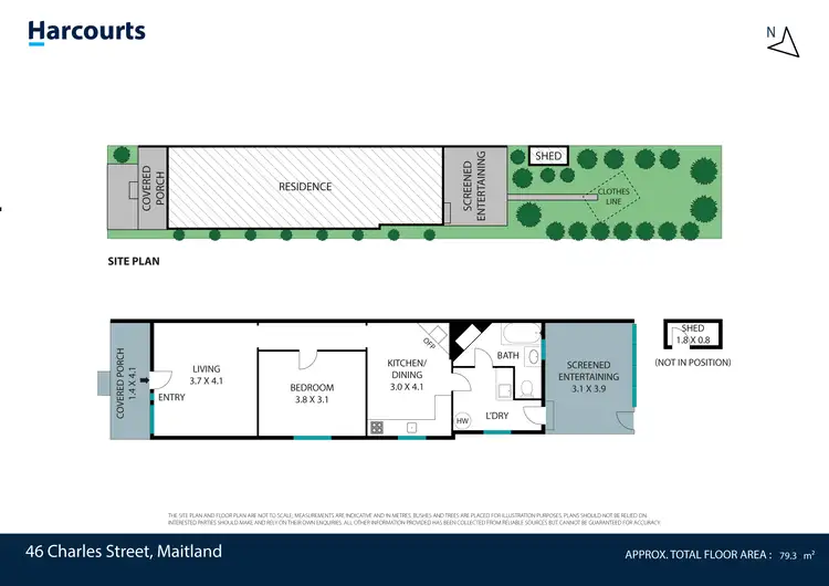 Floorplan of Homely house listing, 46 Charles Street, Maitland NSW 2320