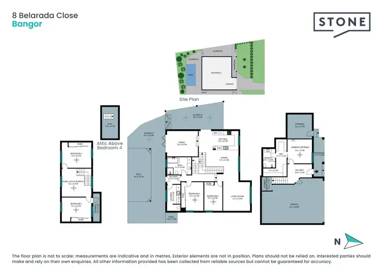Floorplan of Homely house listing, 8 Belarada Close, Bangor NSW 2234