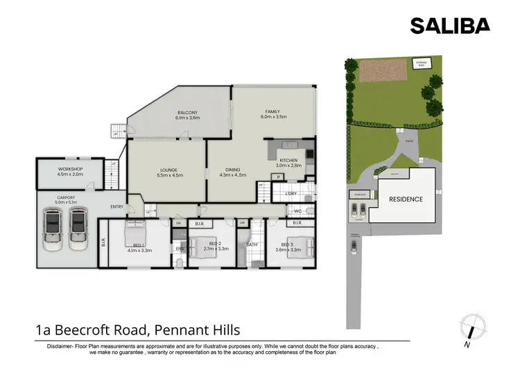 Floorplan of Homely house listing, 1A Beecroft Road, Pennant Hills NSW 2120