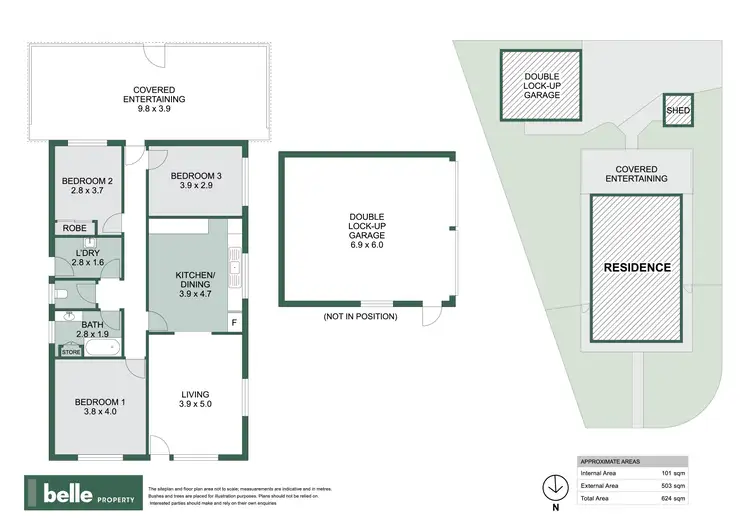 Floorplan of Homely house listing, 2 Gull Avenue, Sanctuary Point NSW 2540