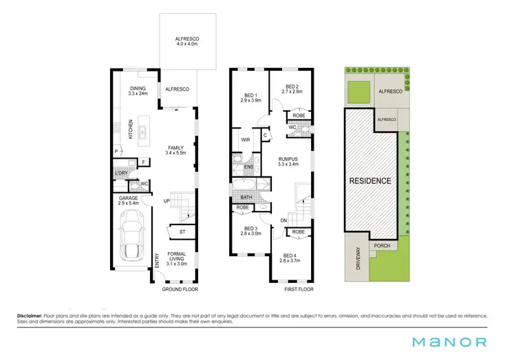 Floorplan of Homely house listing, 60 Avocet Circuit, Marsden Park NSW 2765