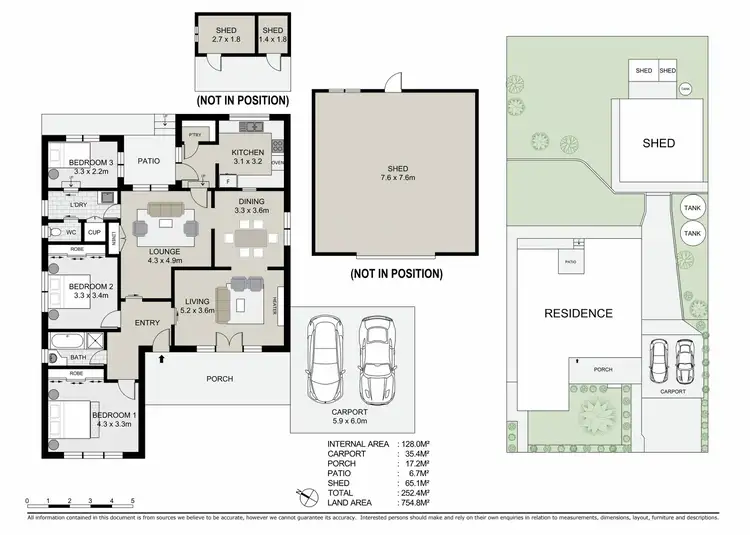 Floorplan of Homely house listing, 42 Creeth Street, Long Gully VIC 3550
