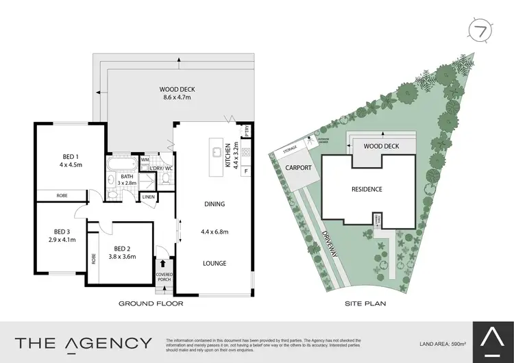 Floorplan of Homely house listing, 5 Carinya Close, Allambie Heights NSW 2100