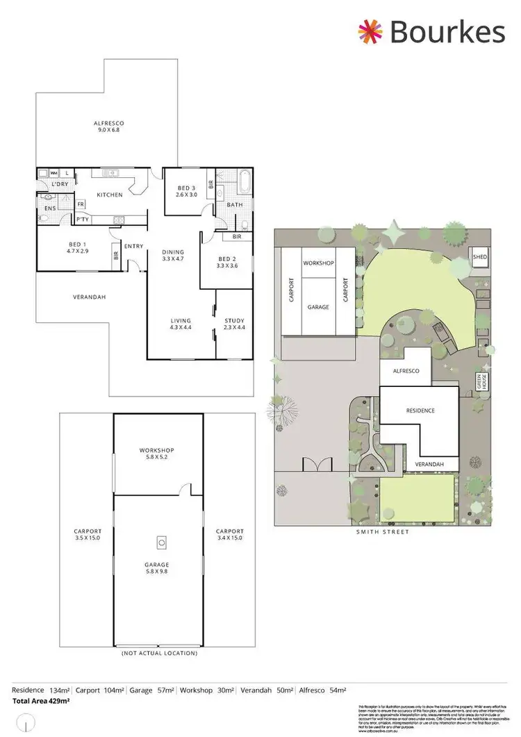 Floorplan of Homely house listing, 22 Smith Street, Glen Forrest WA 6071