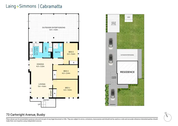 Floorplan of Homely house listing, 73 Cartwright Avenue, Busby NSW 2168