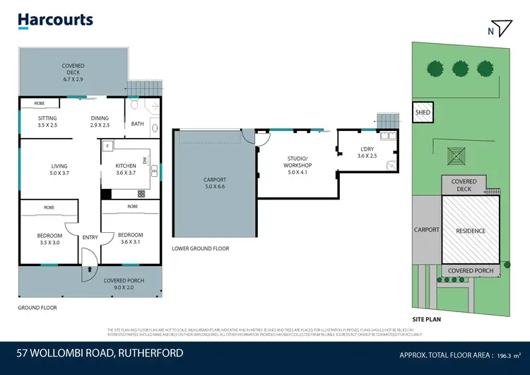 Floorplan of Homely house listing, 57 Wollombi Road, Rutherford NSW 2320
