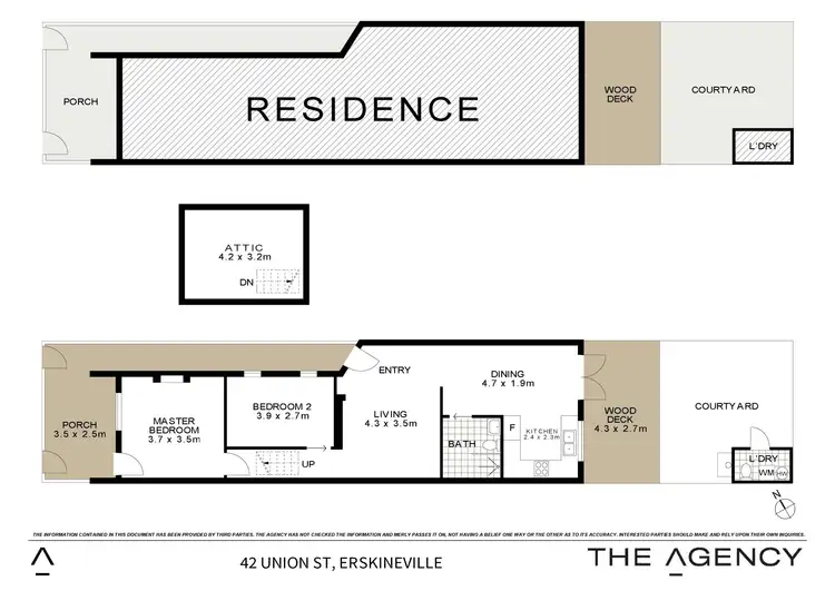 Floorplan of Homely house listing, 42 Union Street, Erskineville NSW 2043