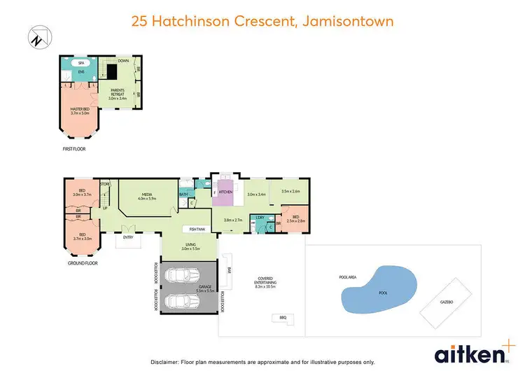 Floorplan of Homely house listing, 25 Hatchinson Crescent, Jamisontown NSW 2750