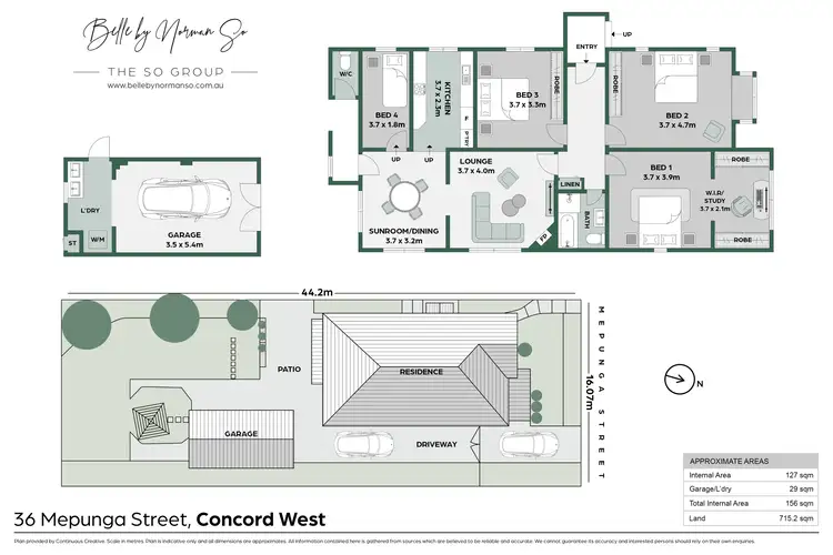 Floorplan of Homely house listing, 36 Mepunga Street, Concord West NSW 2138