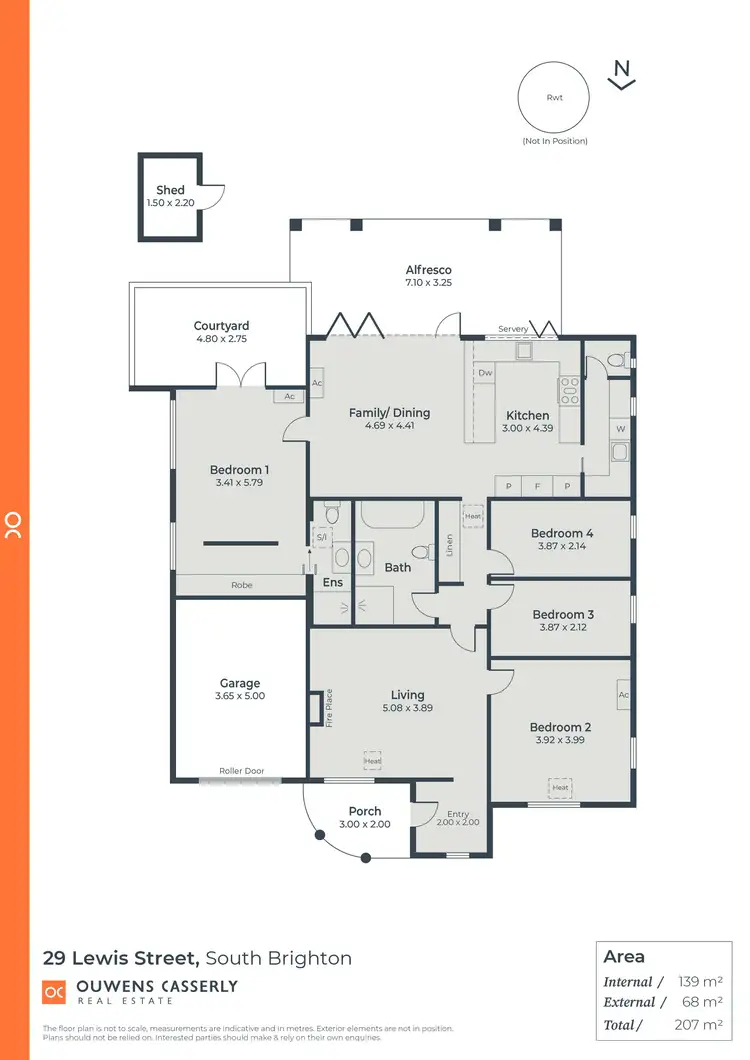 Floorplan of Homely house listing, 29 Lewis Street, South Brighton SA 5048