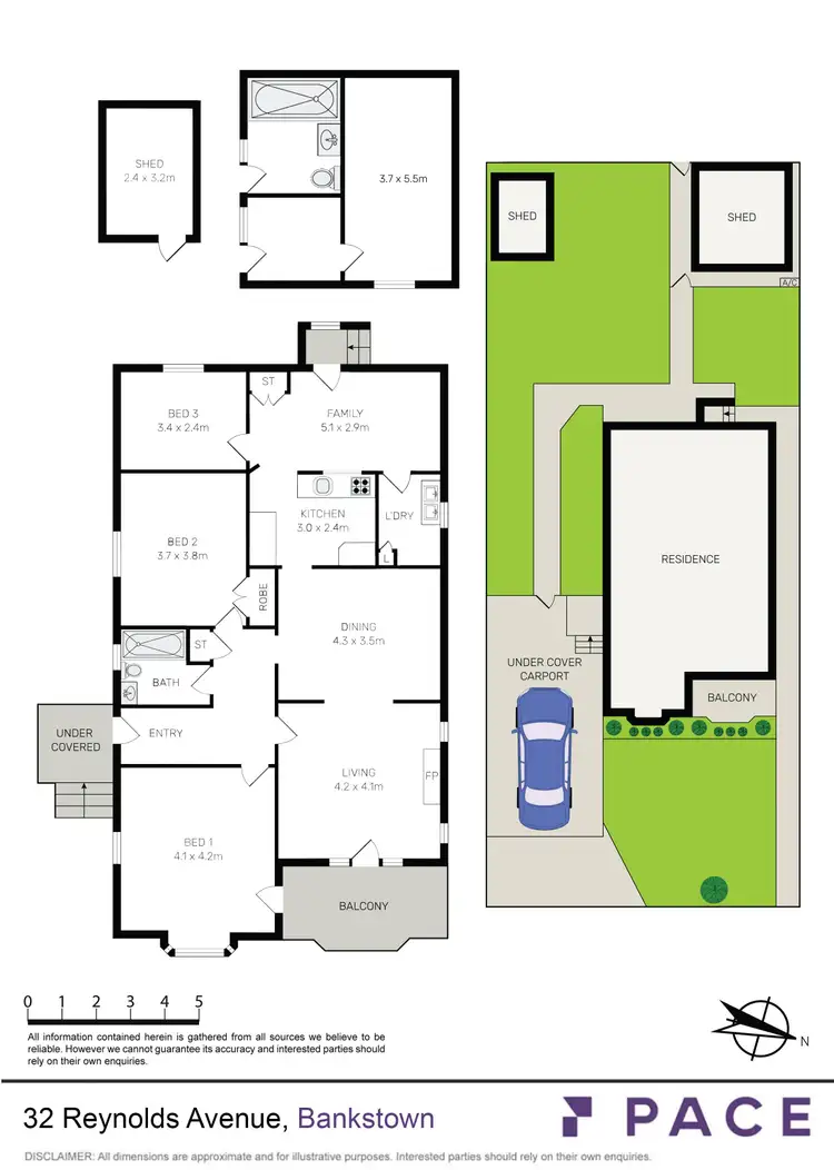 Floorplan of Homely house listing, 32 Reynolds Avenue, Bankstown NSW 2200