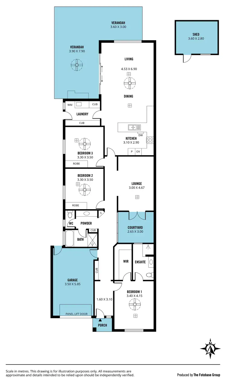 Floorplan of Homely house listing, 5A Nunyah Avenue, Park Holme SA 5043