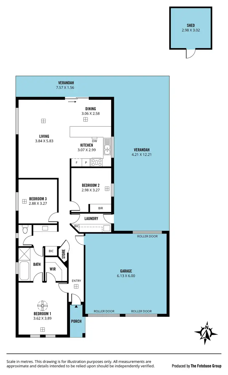 Floorplan of Homely house listing, 22 Redwood Close, Noarlunga Downs SA 5168