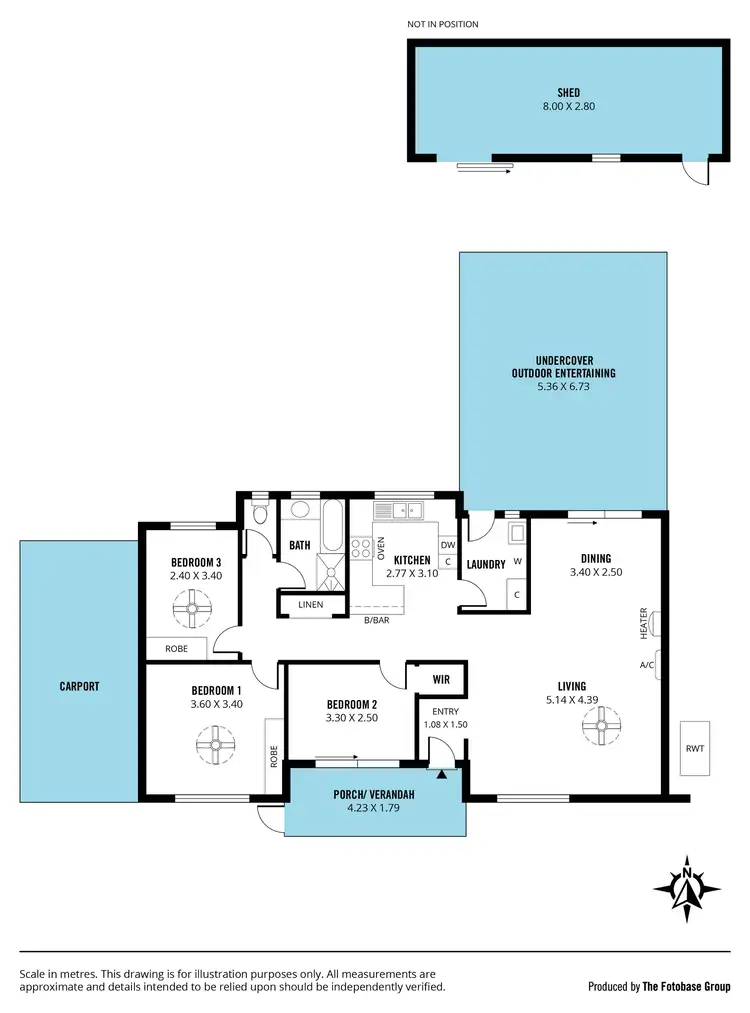 Floorplan of Homely house listing, 3 Devon Crescent, Happy Valley SA 5159