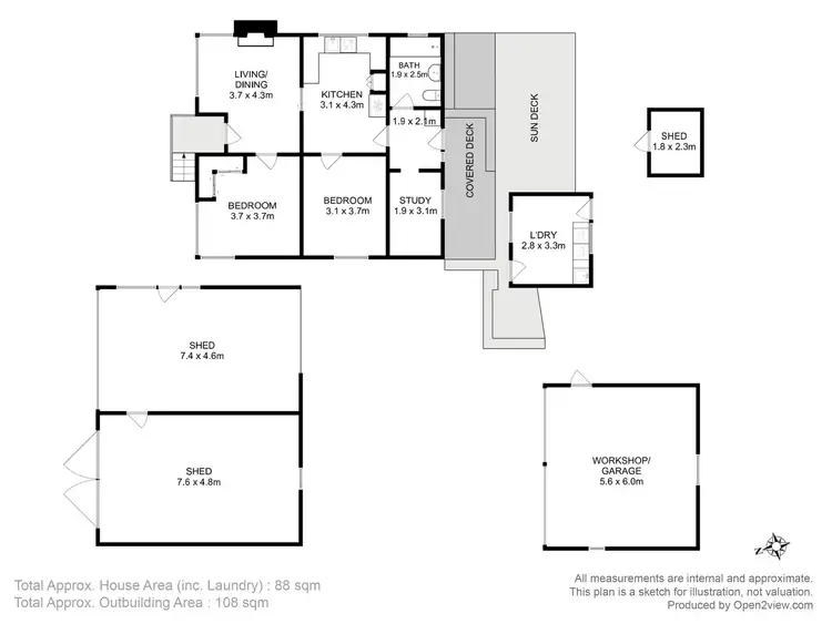 Floorplan of Homely house listing, 702 Arthur Highway, Forcett TAS 7173