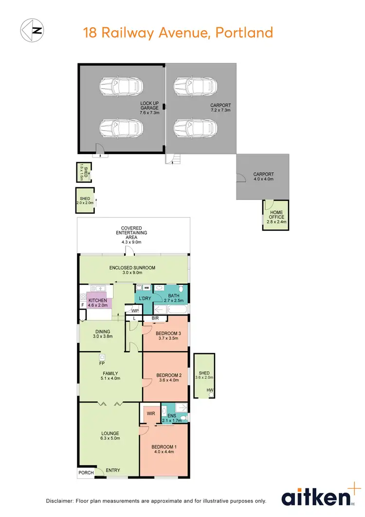 Floorplan of Homely house listing, 18 Railway Avenue, Portland NSW 2847