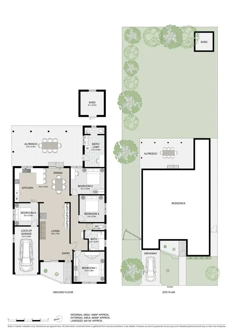 Floorplan of Homely house listing, 30 Kembla Street, Croydon Park NSW 2133