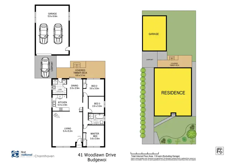 Floorplan of Homely house listing, 41 Woodlawn Drive, Budgewoi NSW 2262