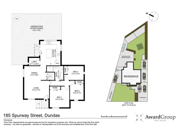 Floorplan of Homely house listing, 185 Spurway Street, Dundas NSW 2117