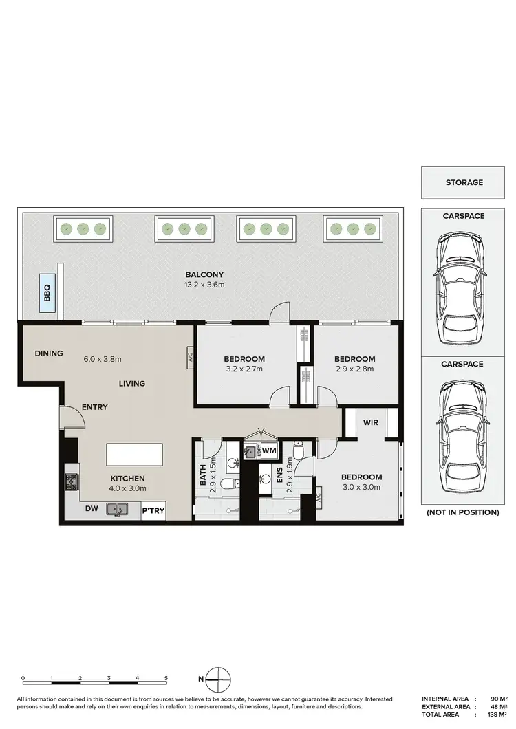 Floorplan of Homely unit listing, 206/1110 Dandenong Road, Carnegie VIC 3163