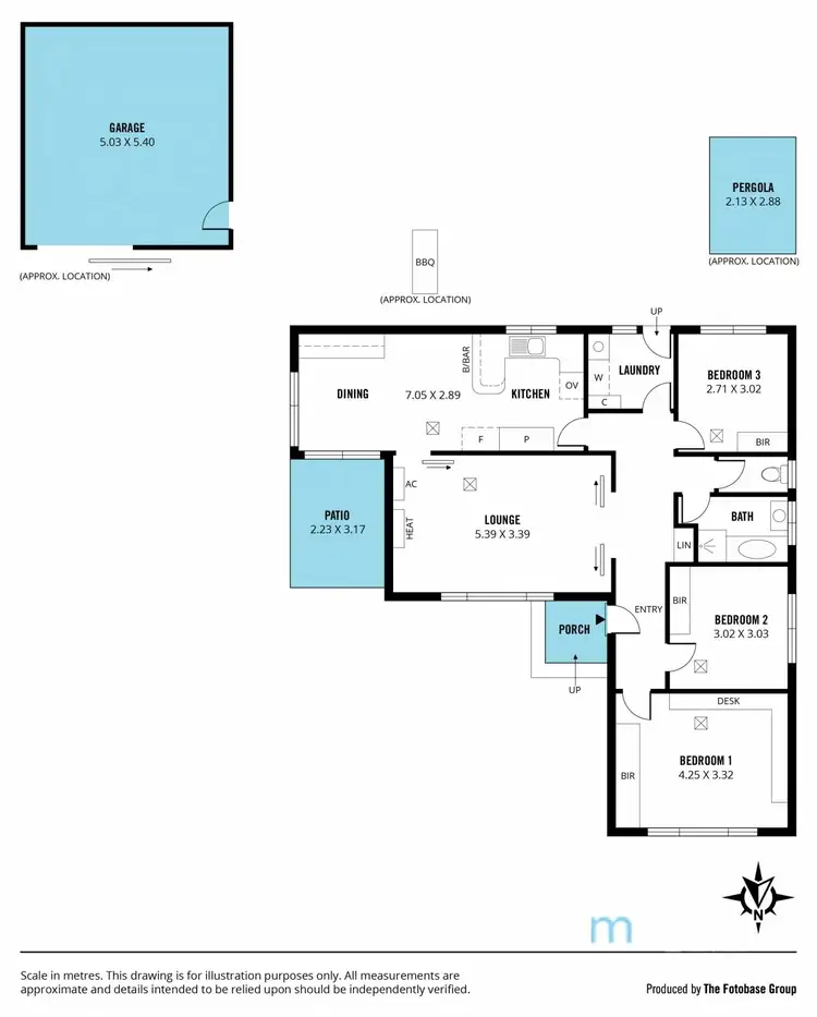 Floorplan of Homely house listing, 10 Cheam Drive, Reynella SA 5161
