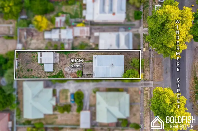 Floorplan of Homely house listing, 407 Windermere Street, Ballarat Central VIC 3350