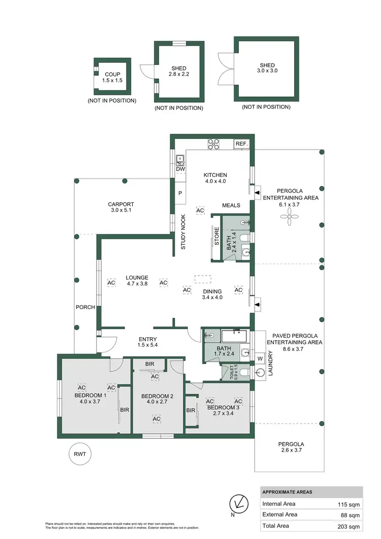 Floorplan of Homely house listing, 23 Shamrock Road, Hallett Cove SA 5158