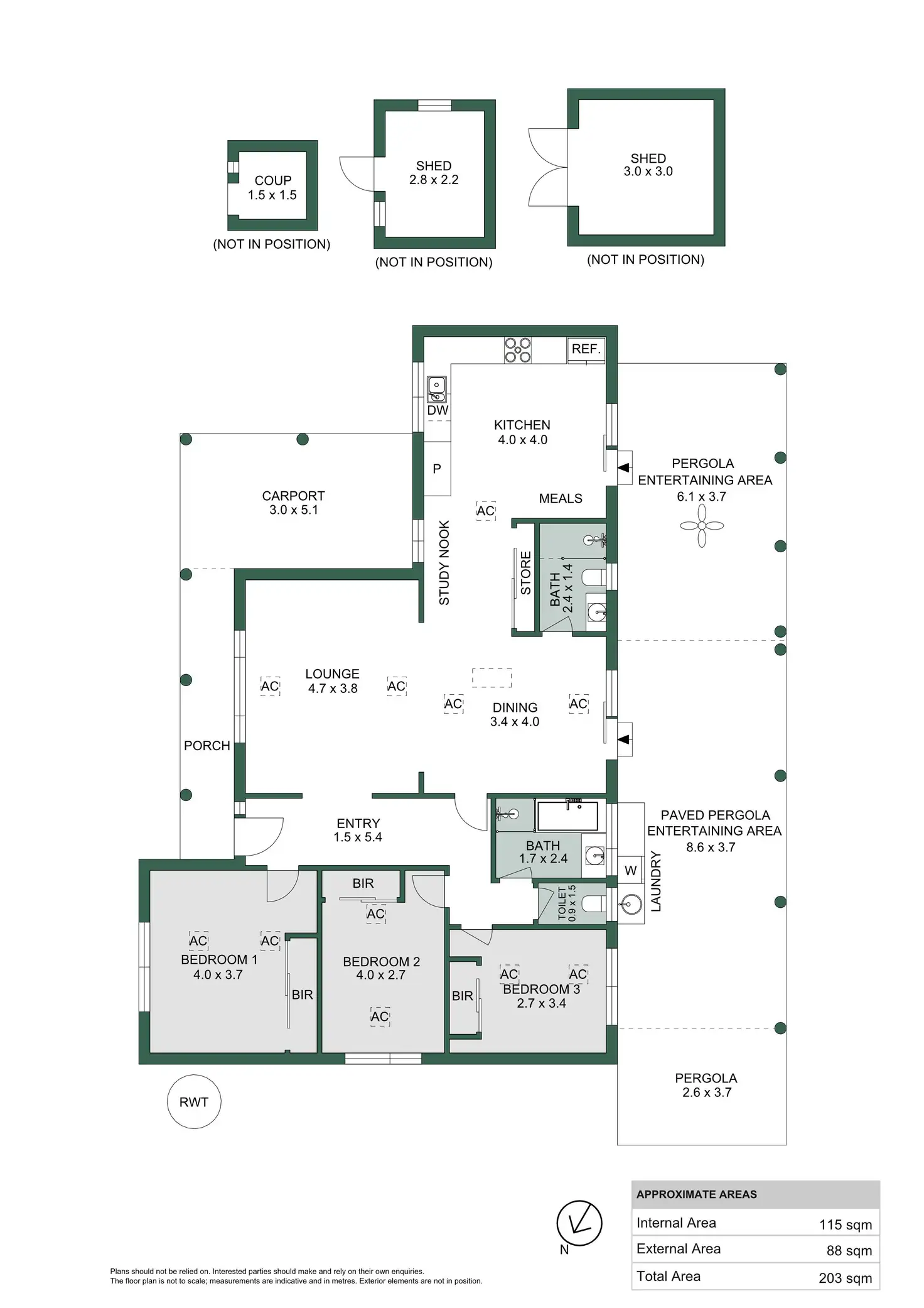 Floorplan of Homely house listing, 23 Shamrock Road, Hallett Cove SA 5158
