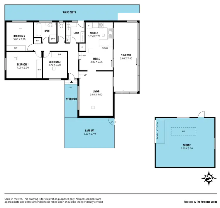 Floorplan of Homely house listing, 15 Oxford Street, Reynella SA 5161
