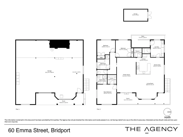 Floorplan of Homely house listing, 66 Emma Street, Bridport TAS 7262