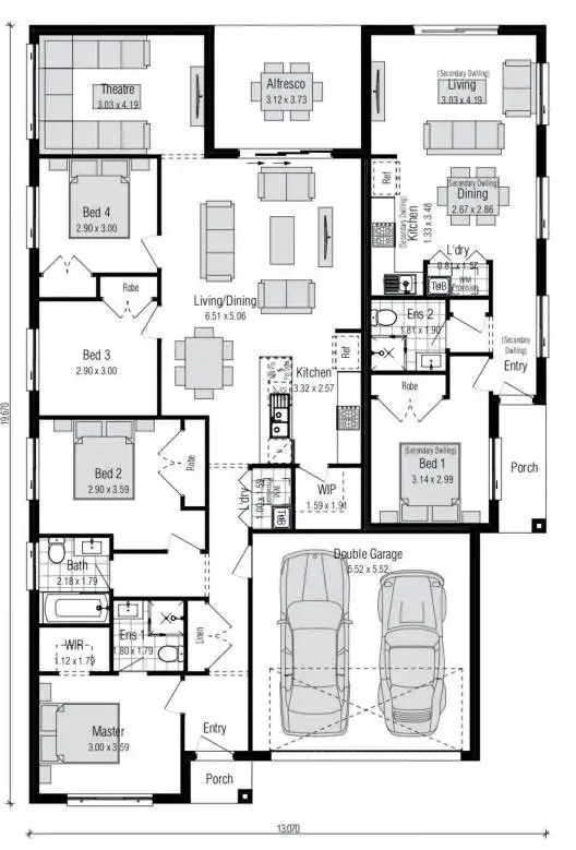Floorplan of Homely house listing, Address available on request