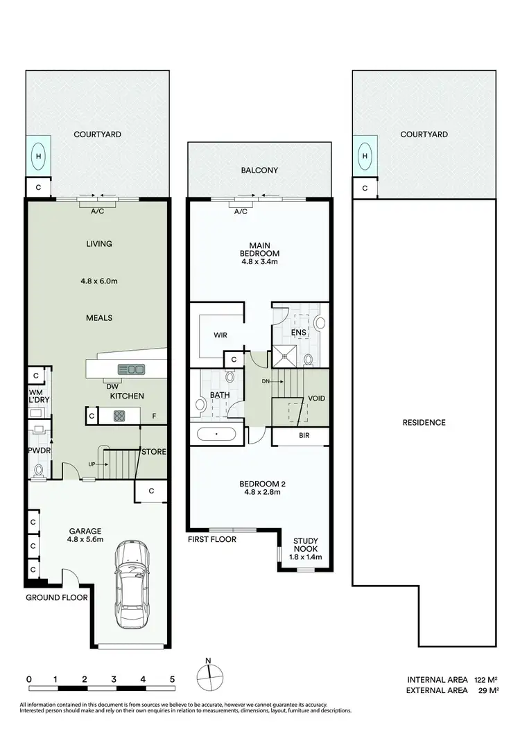 Floorplan of Homely townhouse listing, 20/38 Brighton Road, Balaclava VIC 3183