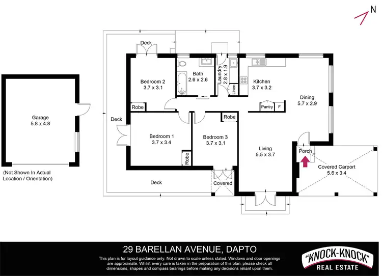 Floorplan of Homely house listing, 29 Barellan Avenue, Dapto NSW 2530