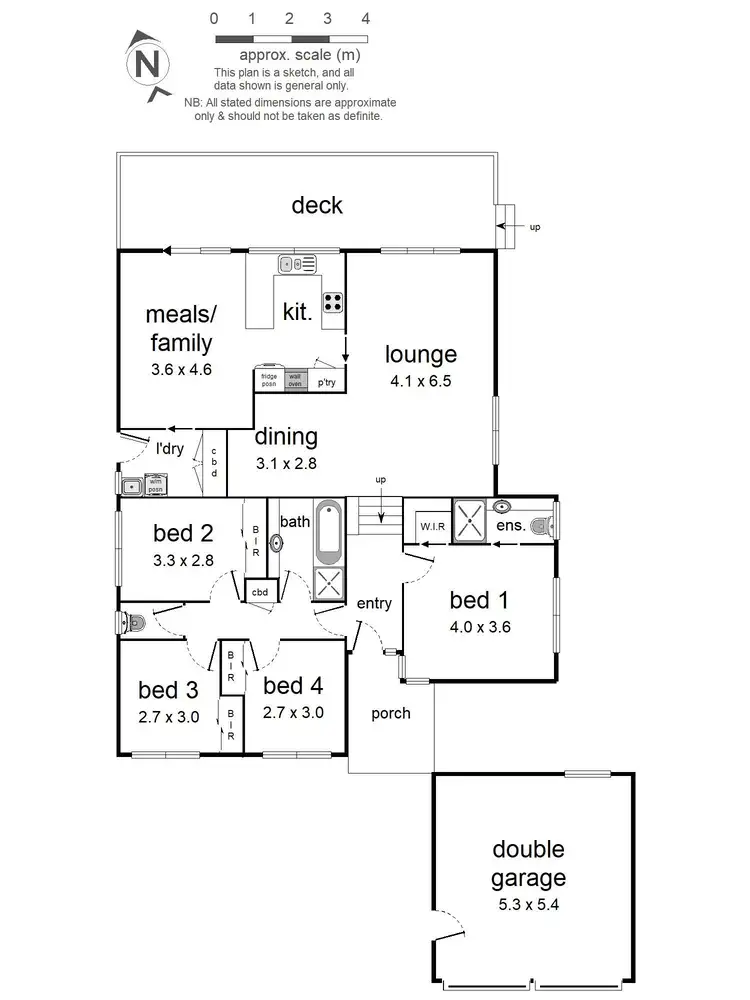 Floorplan of Homely house listing, 39 Best Street, Belgrave VIC 3160