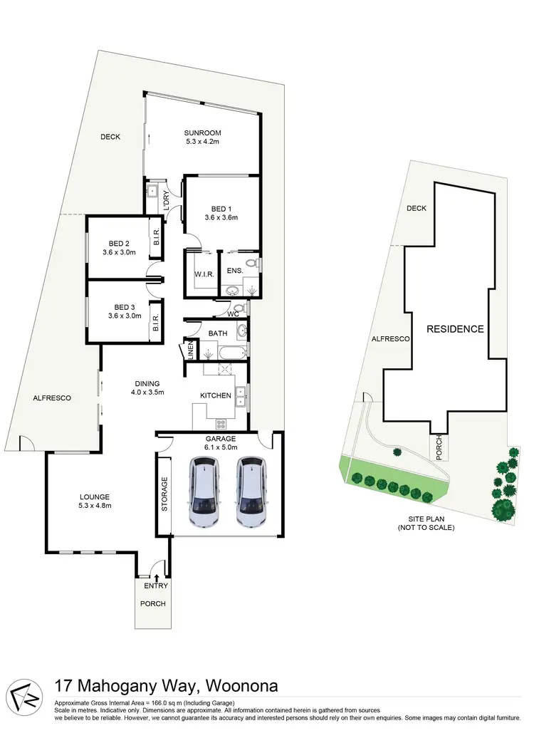 Floorplan of Homely house listing, 17 Mahogany Way, Woonona NSW 2517