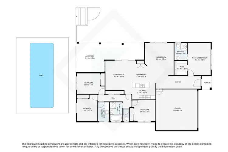 Floorplan of Homely house listing, 7 Newland Street, Wodonga VIC 3690