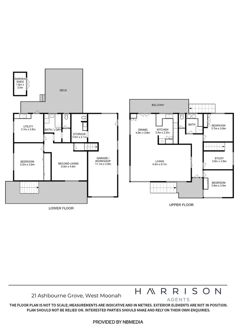 Floorplan of Homely house listing, 21 Ashbourne Grove, West Moonah TAS 7009