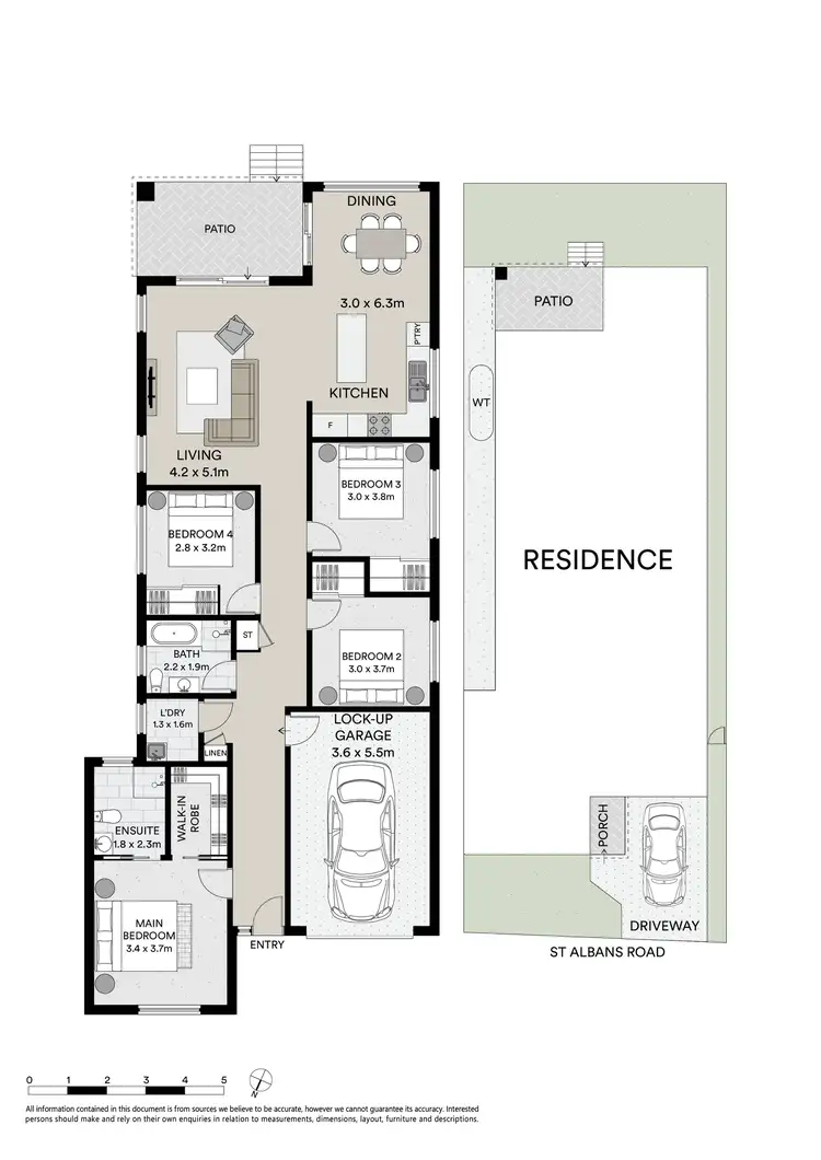 Floorplan of Homely house listing, 164 St Albans Road, Tallawong NSW 2762